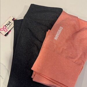 Bundle Of Two Work Out Leggings